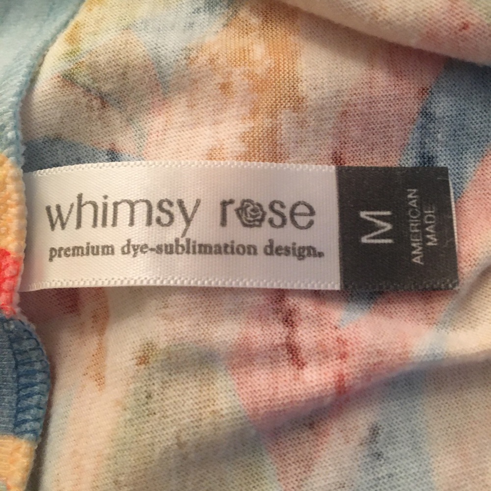 Whimsy Rose like new butter soft print top size M - Picture 2 of 3